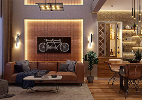 4BHK Duplex House Interio